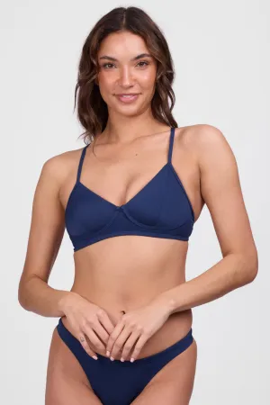 Lisa Bikini Top - Navy