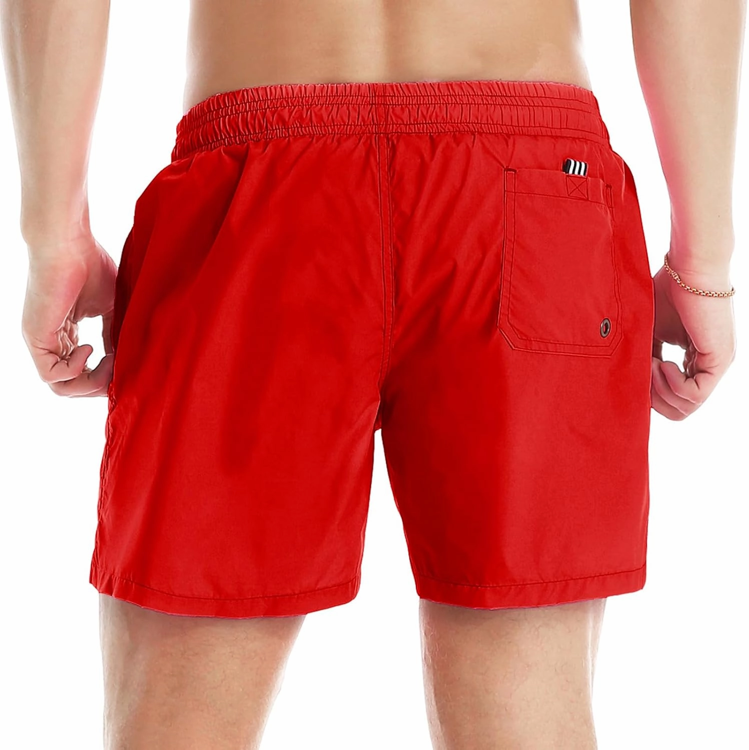 Lncropo Men's Swim Trunks Quick Dry Bathing Suits with Mesh Lining Swimwear Swim Shorts