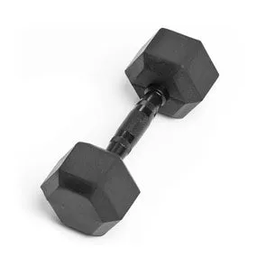 12lb Virgin Rubber Hex Dumbbell Low Odour SDVR-12, Armband phone holder, Treadmill for home, Vibration plate machine