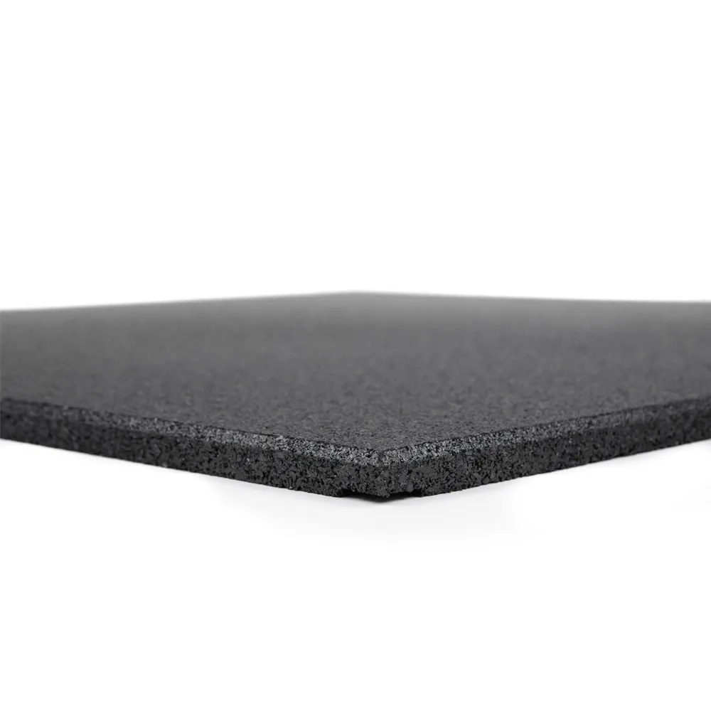 Hit Fitness Flat Connect Gym Flooring | 1m x 1m x 20mm | Black, Yoga blocks cork, Squat Racks, Single Stations