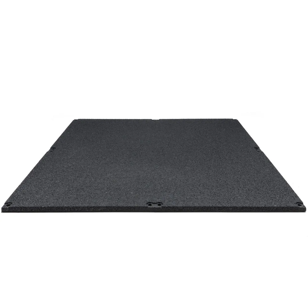 Hit Fitness Flat Connect Gym Flooring | 1m x 1m x 20mm | Black, Strength Accessories, Weight Plate Sets, Rack,Platforms