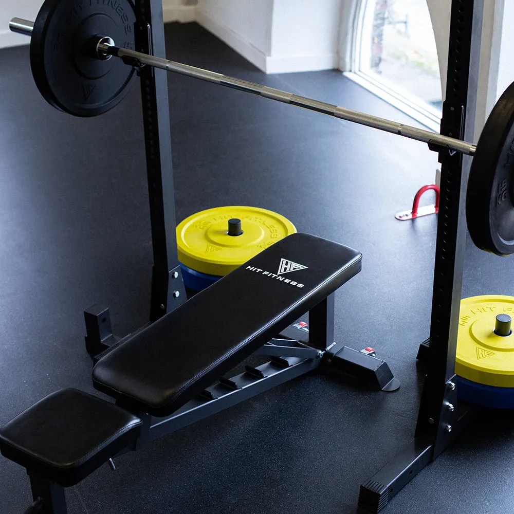 Hit Fitness Home 15kg Olympic Barbell | 6ft, Equipment Storage