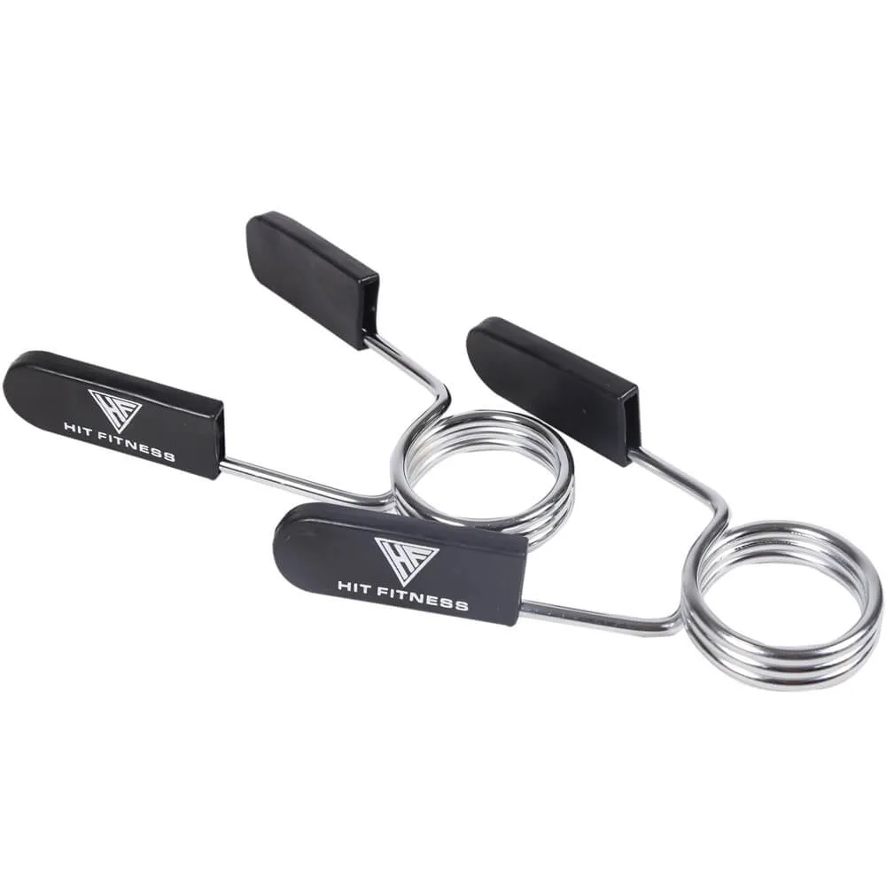 Loved by Thousands Hit Fitness Spring Collars With Black Handles 50mm | Pair Steal the Spotlight, Foam roller high density