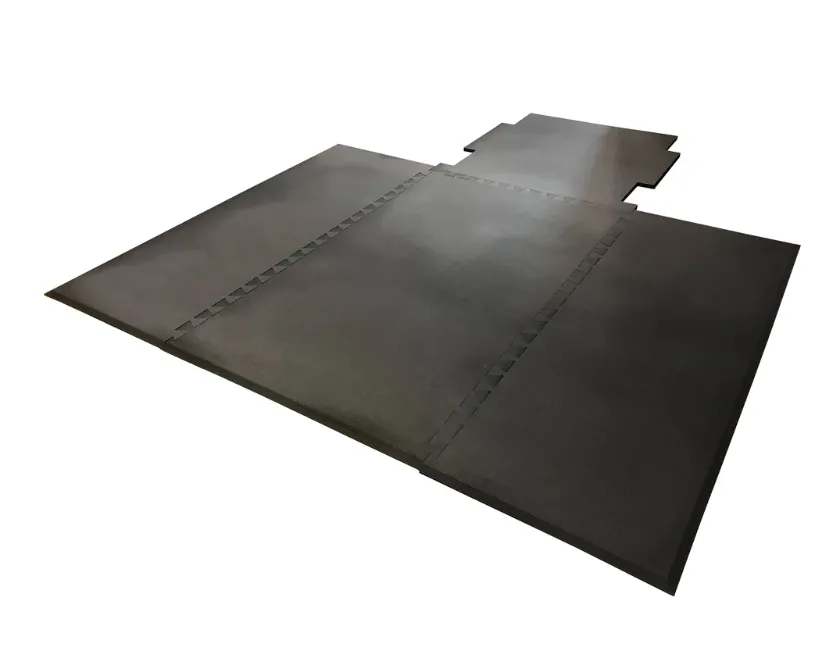 TORQUE Fitness X-CREATE Wall Platform and Insert, Slant board for calves, Olympic weight plates