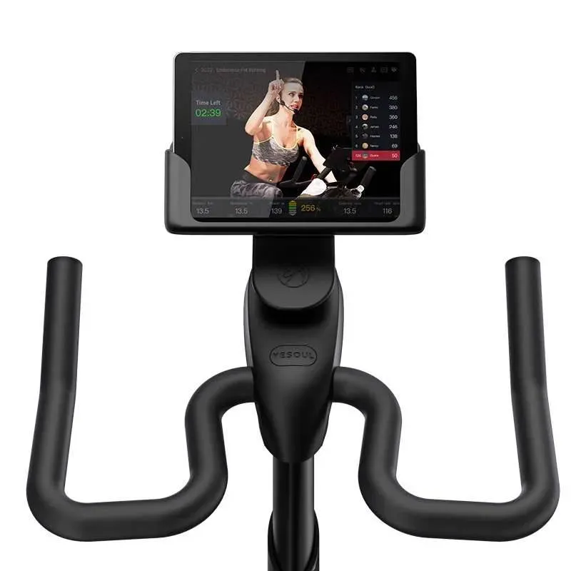 Yesoul S3 Quiet Exercise Bike with Bluetooth, Gym equipment mat flooring, Climbing,Battle Ropes