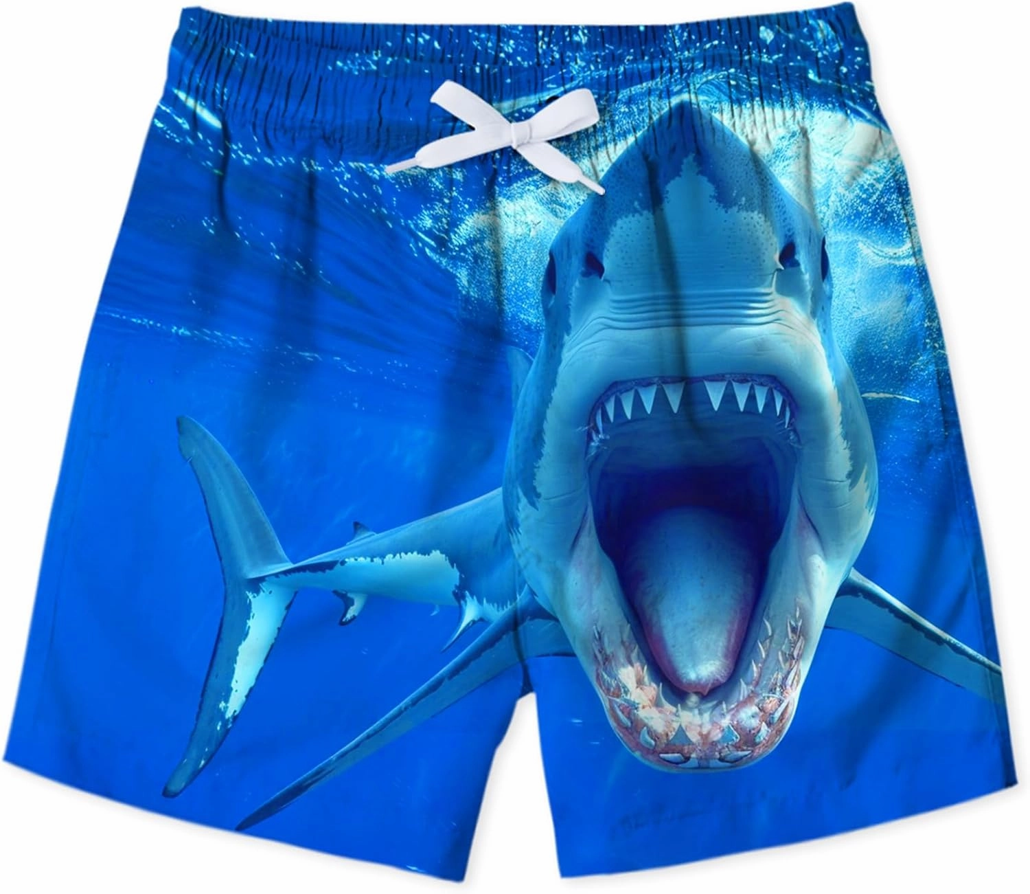 Lovekider Boys 3D Printed Funny Swim Trunks Casual Quick-Drying Beach Pant Sports Running Swim Surf Board Shorts 3-12 Years