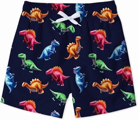 Lovekider Boys 3D Printed Funny Swim Trunks Casual Quick-Drying Beach Pant Sports Running Swim Surf Board Shorts 3-12 Years