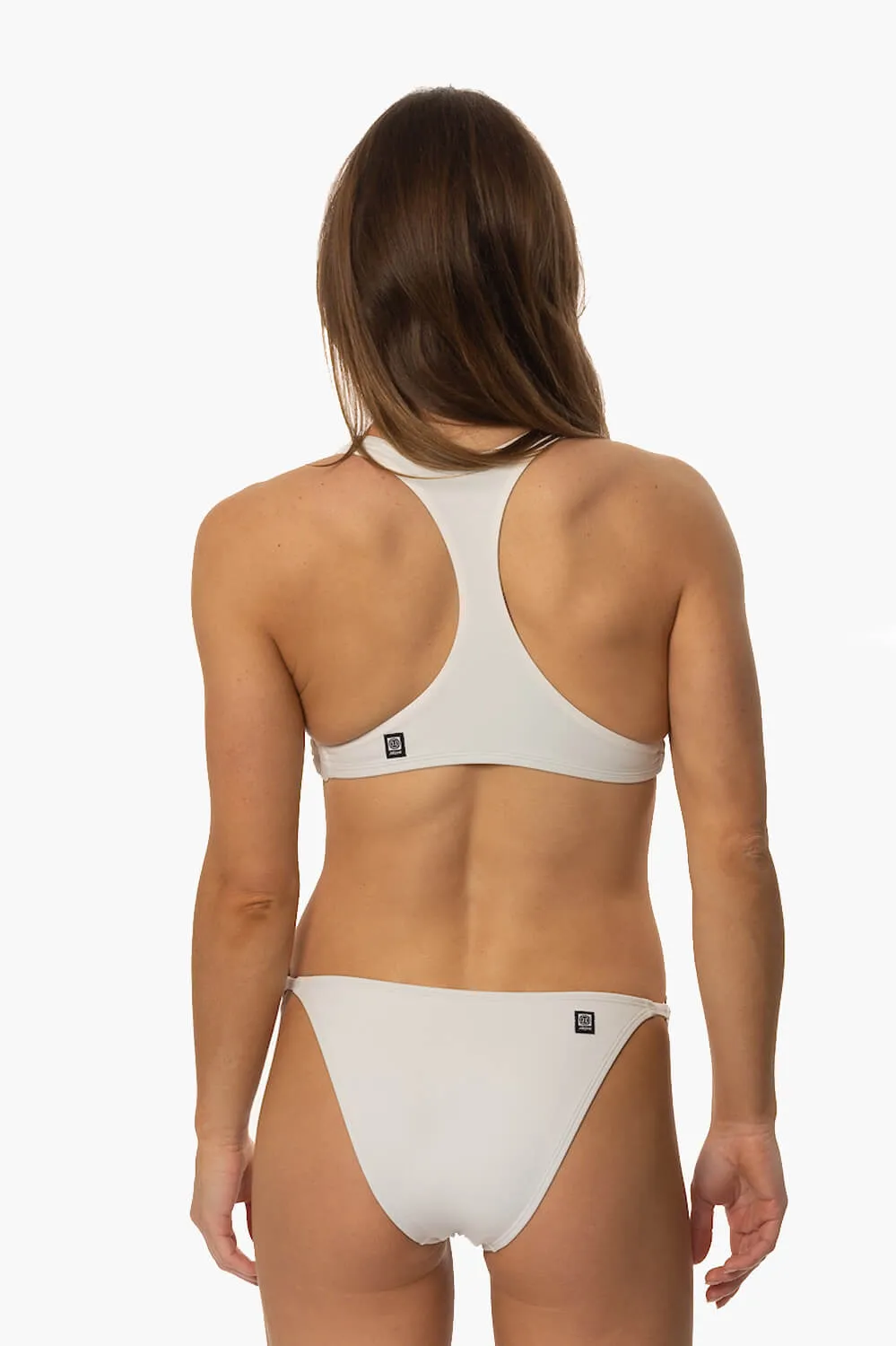 Luisa Bikini Bottom - White