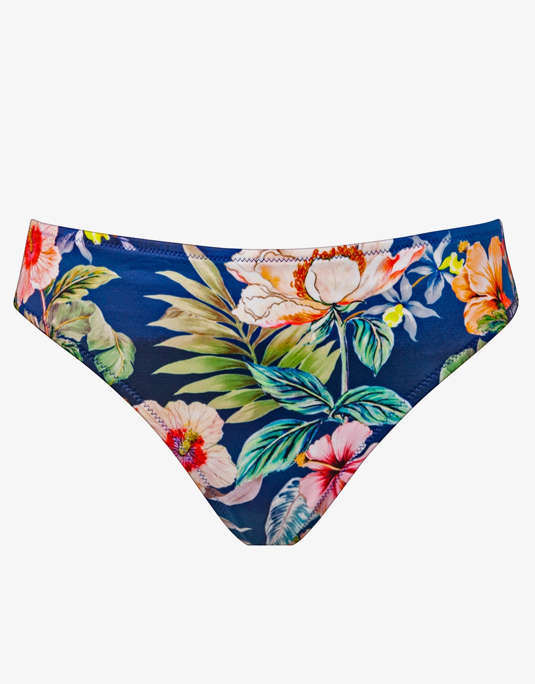 Lush Delight Bikini Pant - Hibiscus Indigo