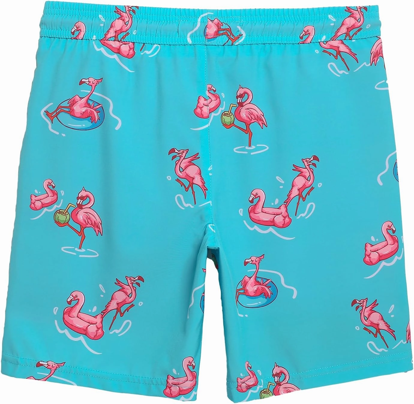 maamgic Boys Swim Trunks Compression Liner Stretch Teen Boy Swim Shorts Anti-Chafe Bathing Suits with Zipper Pockets