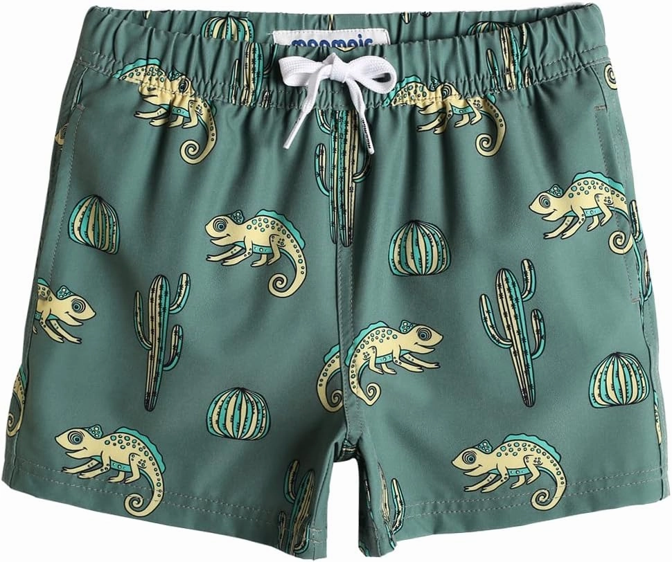 maamgic Boys Swim Trunks Stretch Quick Dry Swim Shorts Kids Bathing Suits Toddler Boy Swimsuit Swimwear