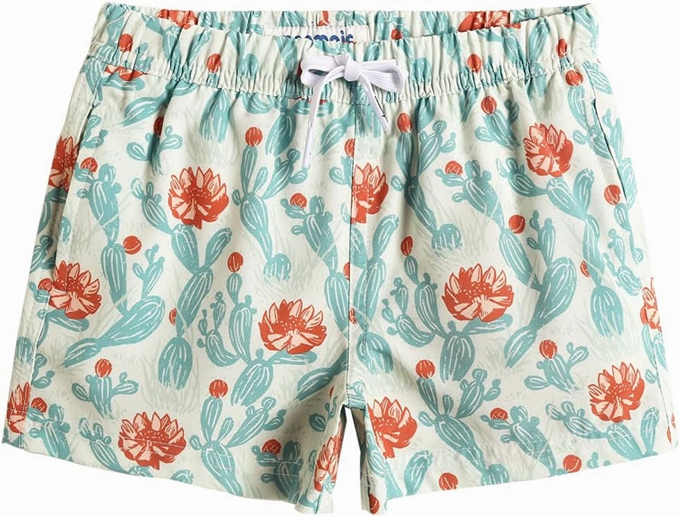 maamgic Boys Swim Trunks Stretch Quick Dry Swim Shorts Kids Bathing Suits Toddler Boy Swimsuit Swimwear