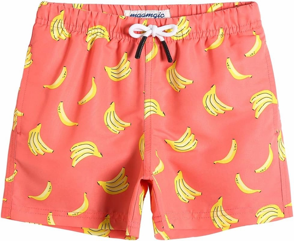 maamgic Boys Swim Trunks Toddler Swim Shorts Little Boys Bathing Suit Swimsuit Toddler Boy Swimwear