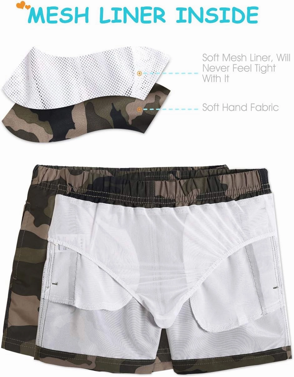 maamgic Boys Swim Trunks Toddler Swim Shorts Little Boys Bathing Suit Swimsuit Toddler Boy Swimwear