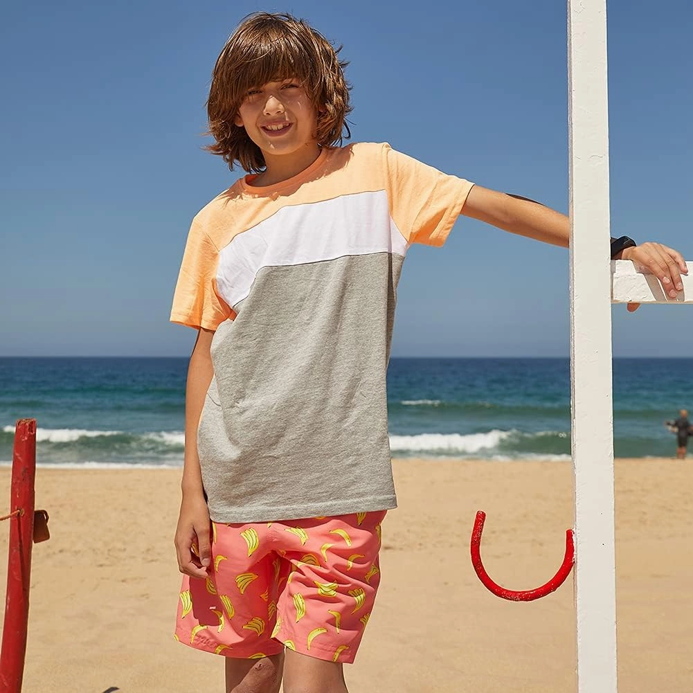 maamgic Boys Swim Trunks Toddler Swim Shorts Little Boys Bathing Suit Swimsuit Toddler Boy Swimwear