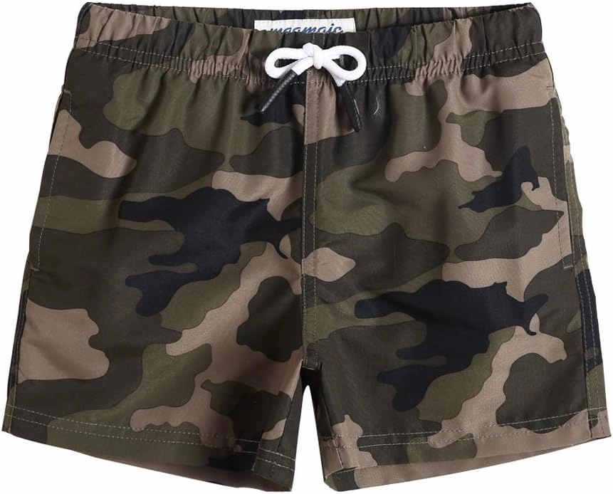 maamgic Boys Swim Trunks Toddler Swim Shorts Little Boys Bathing Suit Swimsuit Toddler Boy Swimwear