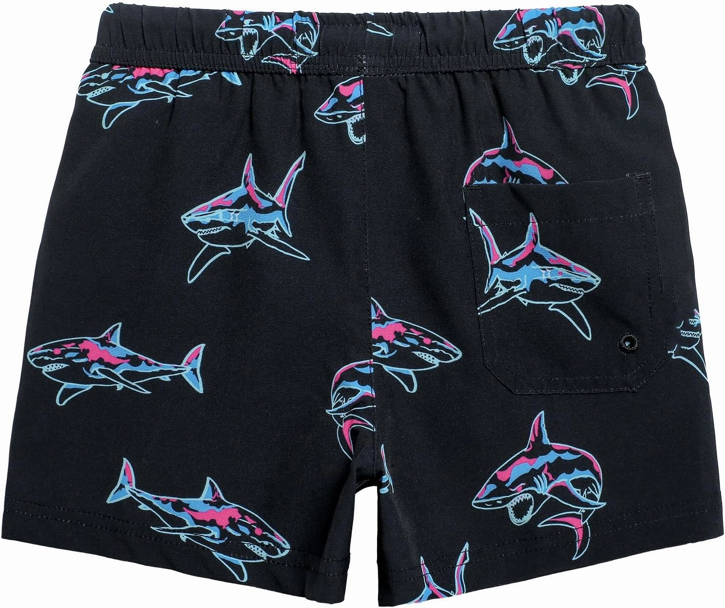 maamgic Boys Swim Trunks with Compression Liner Stretch Boy Swim Shorts Toddler Bathing Suit Swimsuit