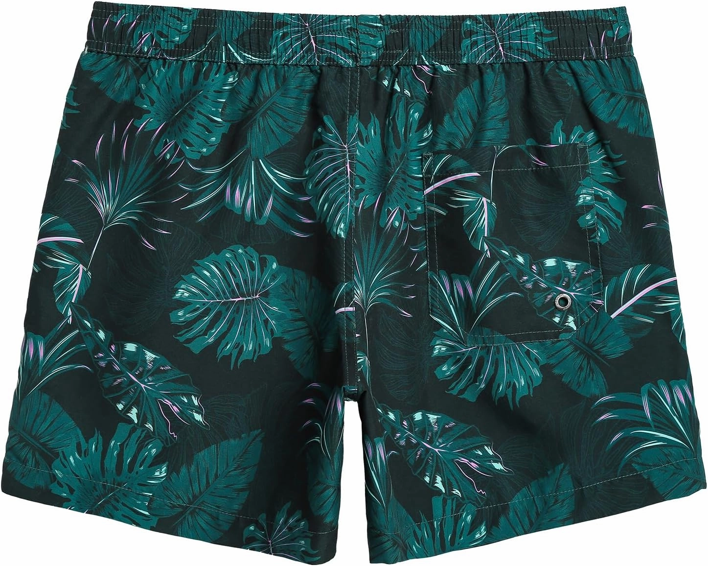 maamgic Mens Swim Trunks 5" Quick Dry Beach Shorts Bathing Suits with Mesh Lining Pockets