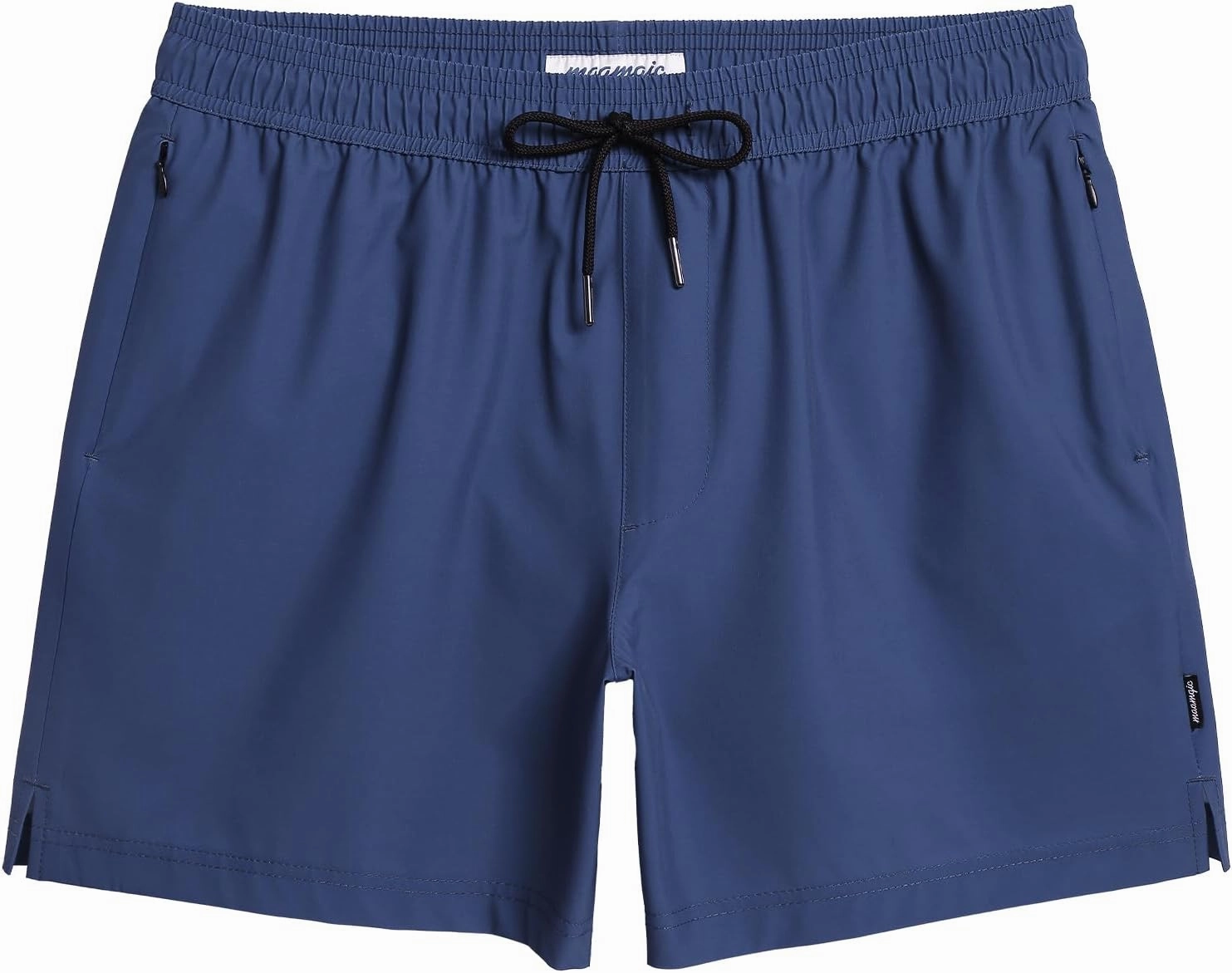 maamgic Mens Swim Trunks 5" Quick Dry Beach Shorts Stretch Swimming Trunks Shorts with Mesh Lining Zip Pockets