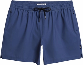 maamgic Mens Swim Trunks 5" Quick Dry Beach Shorts Stretch Swimming Trunks Shorts with Mesh Lining Zip Pockets