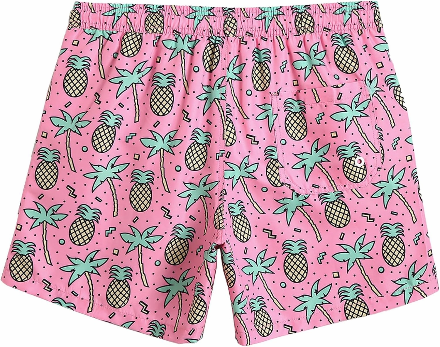 maamgic Mens Swim Trunks 5" with Mesh Lining Quick Dry Bathing Suits for Men Swim Shorts Swimwear