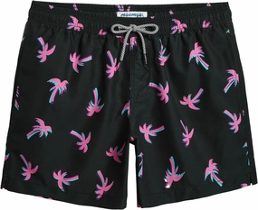 maamgic Mens Swim Trunks 5" with Mesh Lining Quick Dry Bathing Suits for Men Swim Shorts Swimwear