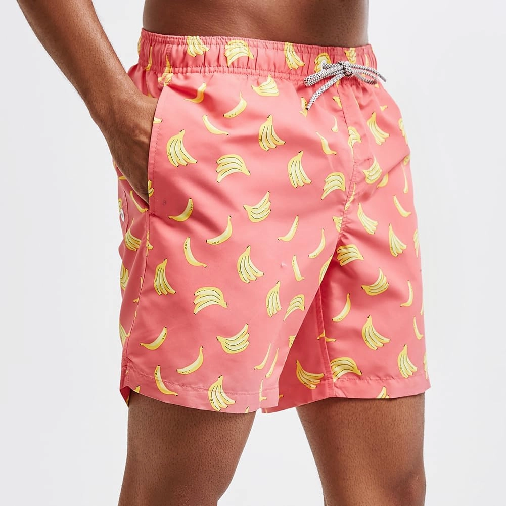 maamgic Mens Swim Trunks Quick Dry Swim Shorts with Mesh Lining Funny Swimwear Bathing Suits 7inch