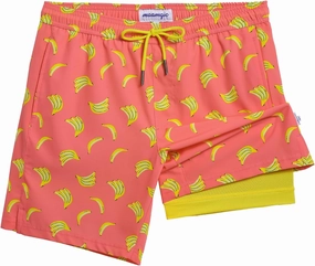 maamgic Mens Swim Trunks with Compression Liner 7 Inch Inseam Mens Bathing Suit Quick Dry Swimming Trunks Swimsuit