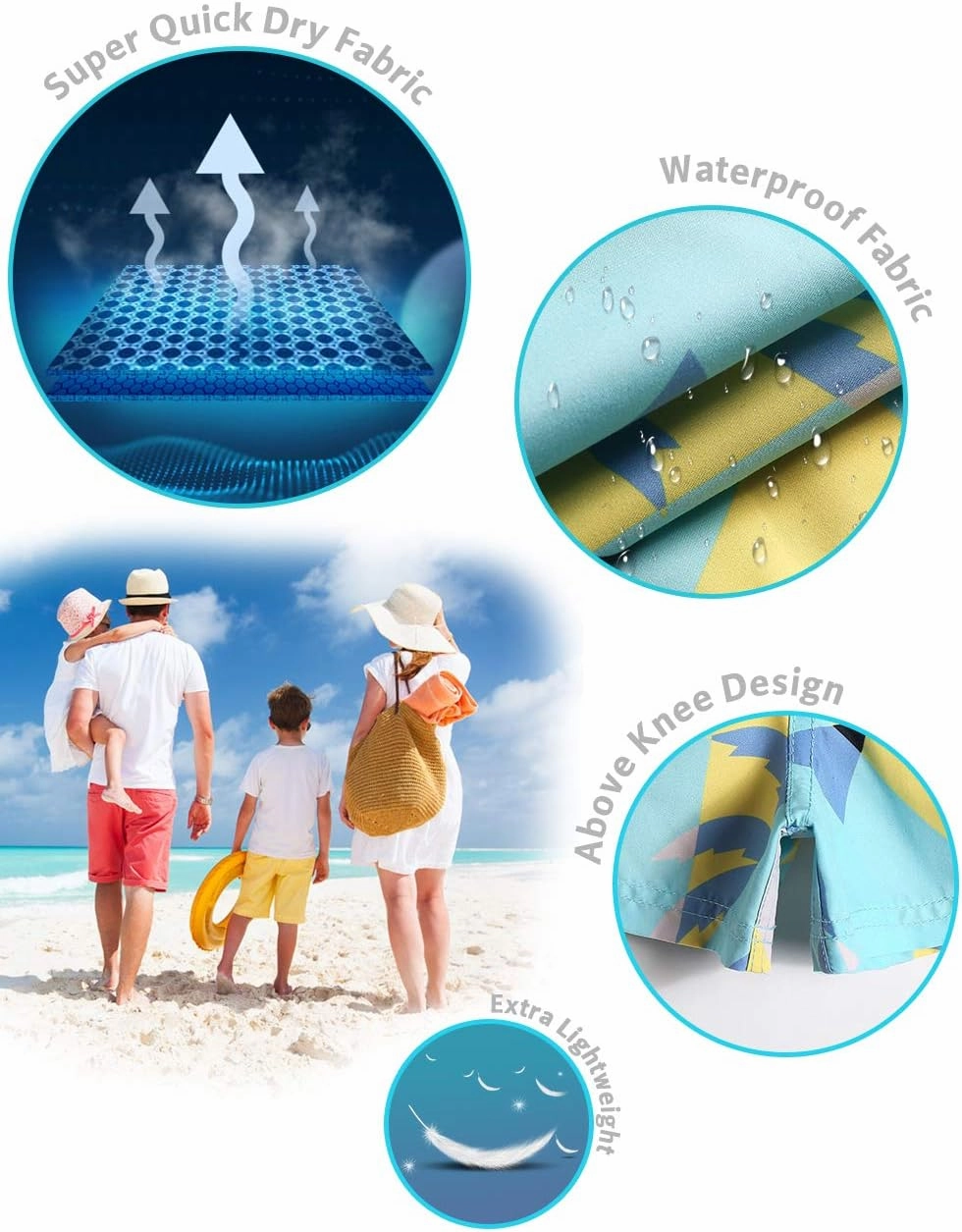 maamgic Swim Trunks Boys Toddler Bathing Suits for Kids Swimwear Baby Boy Swimsuit Boys Swim Shorts