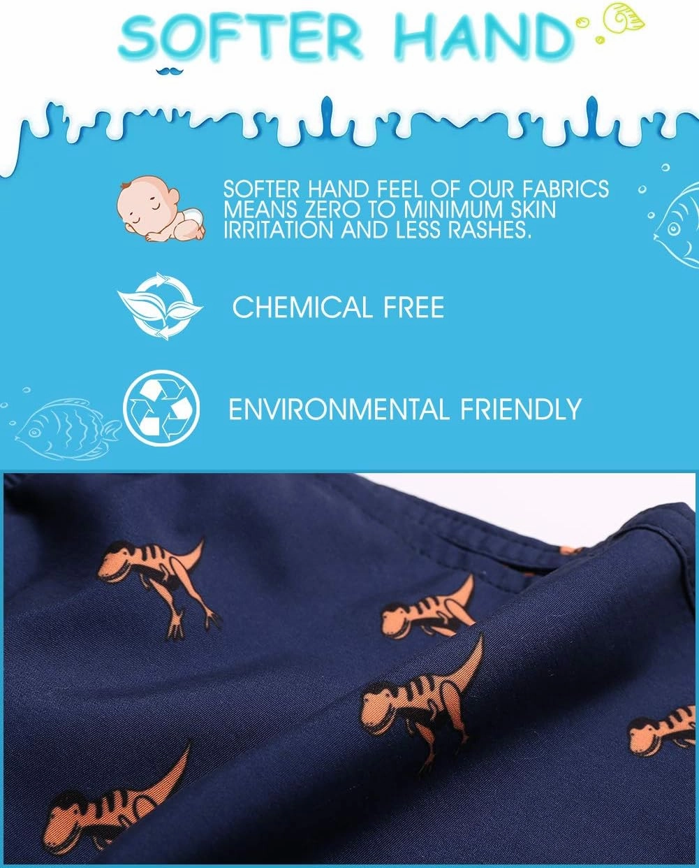 maamgic Swim Trunks Boys Toddler Bathing Suits for Kids Swimwear Baby Boy Swimsuit Boys Swim Shorts