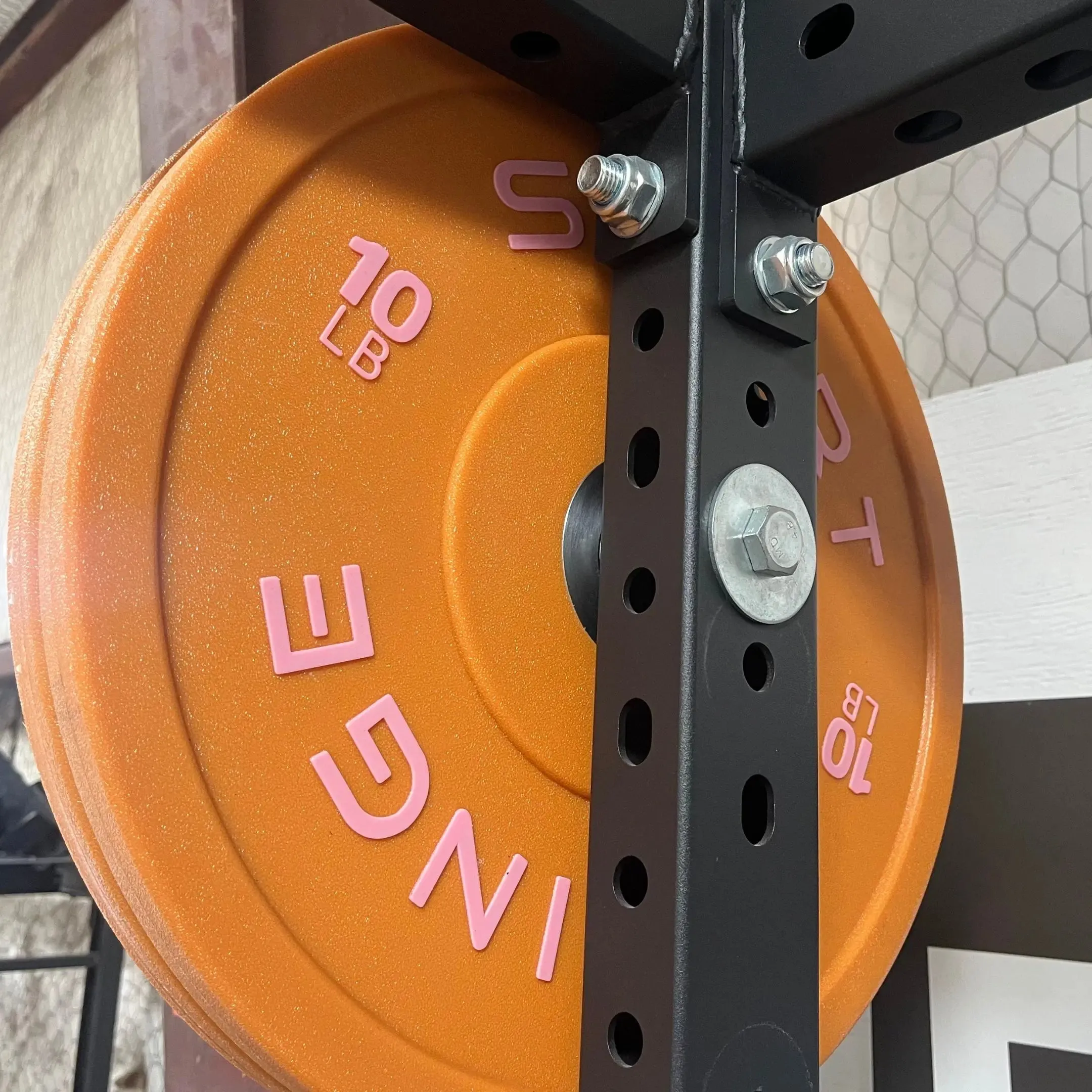 2X3 Bumper Plate Storage Pin, Heated yoga mat, Gym equipment for seniors