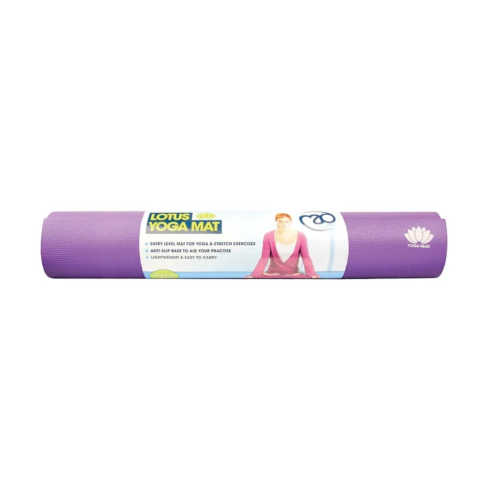Fitness-Mad 4mm Lotus Yoga Mats, Mobility
