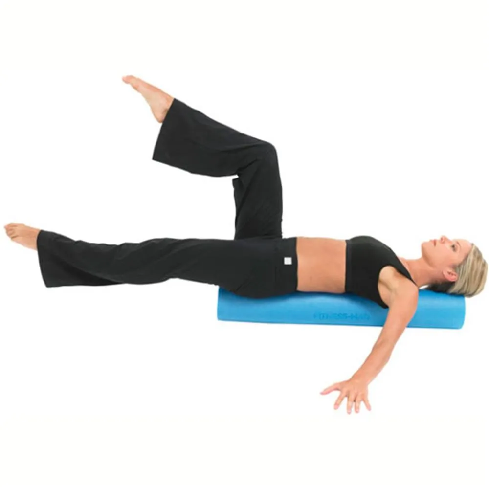 Fitness Mad Full Length (Standard) Foam Roller Blue 6'', Gym lock combination, Indoor Bikes