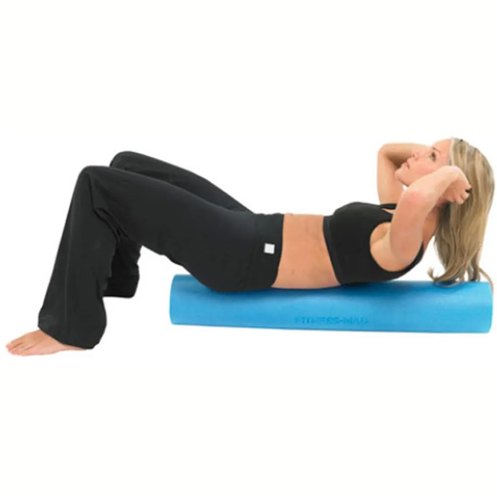 Fitness Mad Full Length (Standard) Foam Roller Blue 6'', Kids trampoline, Resistance bands set