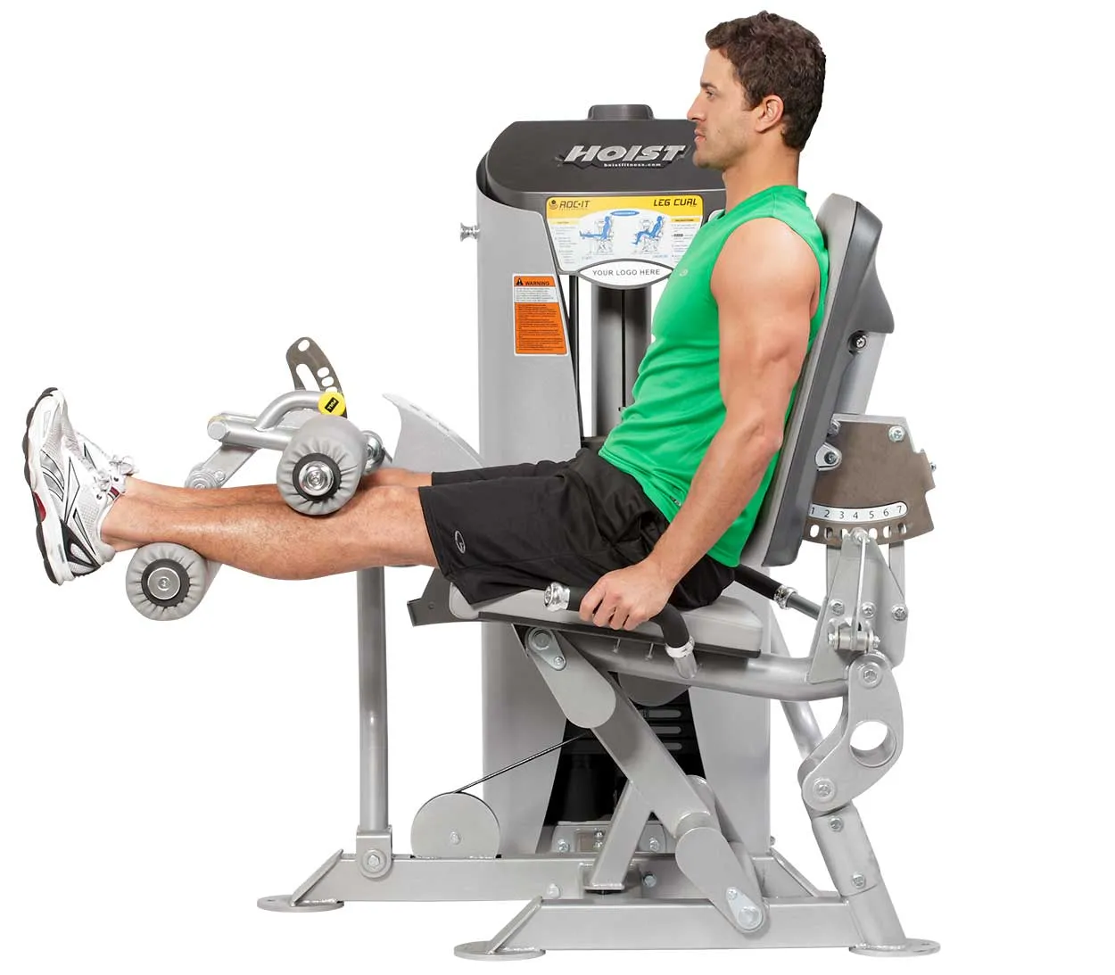 Hoist Leg Curl, Doorway chin up bar