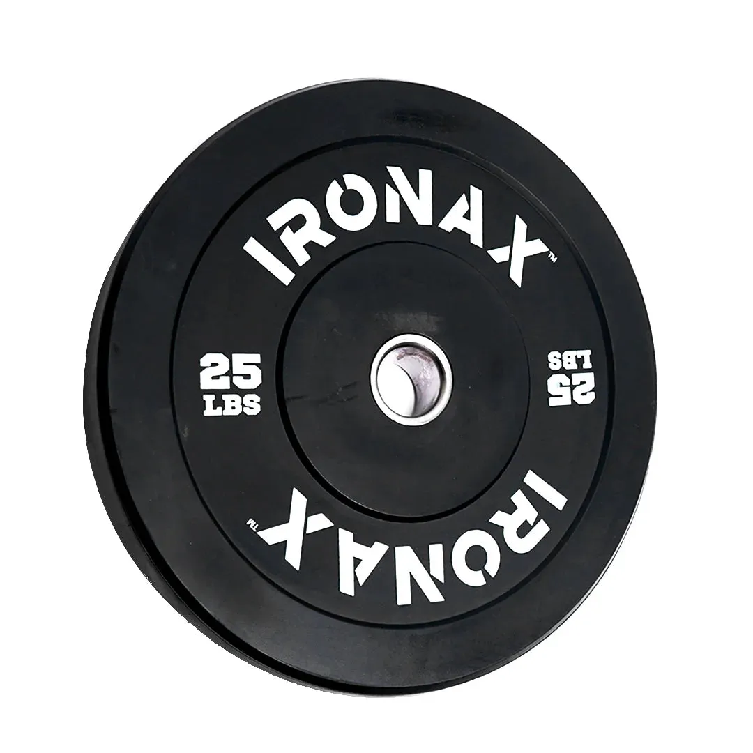 IRONAX ATHLETIC SERIES COMMERCIAL BUMPER PLATES, Swiss,Gym Balls, Adjustable bench for home gym, Fitness,Activity Trackers