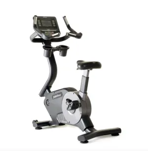Made for You Refurbished Pulse Fitness U-Cycle 240G  Upright Cycle with 7" Cardio Console Everyones Talking, Sports bras high impact, Leg Curls,Extensions,Calf Presses, Rubber Gripped Olympic Plates