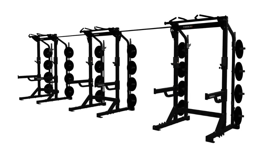 TORQUE Fitness Triple Half Cage, Rigs, Reflective running vest