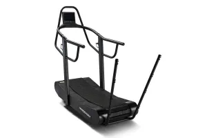 Made for You Woodway Curve FTG Treadmill Ready to Ship, Weight Plate Sets, Rear Drive, Portable pull up bar