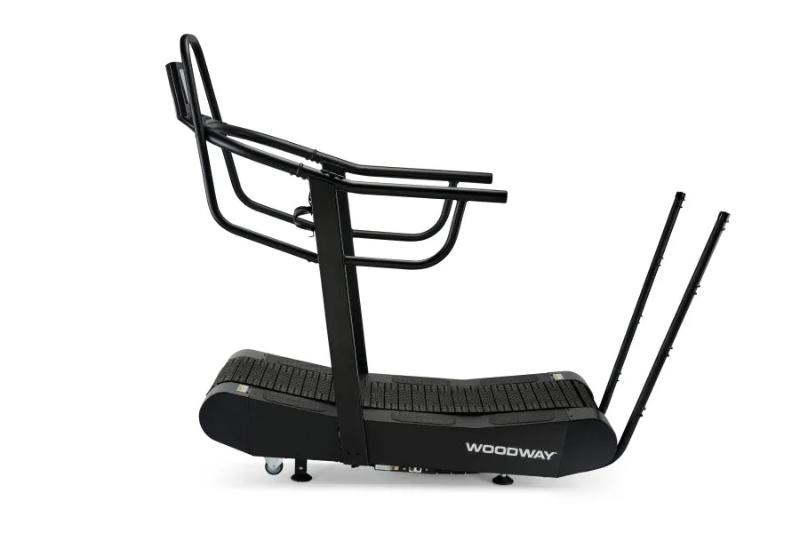 Woodway Curve FTG Treadmill, Agility ladder, Lifting straps for gym, Bundles