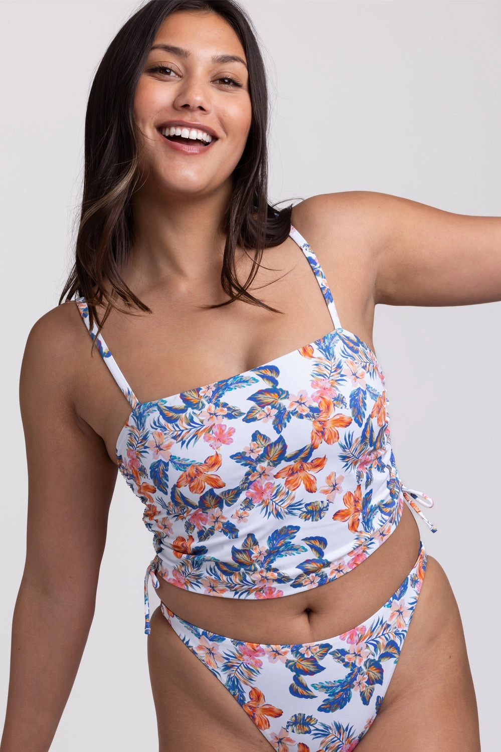 Maggie Bikini Top - Flora Tiki