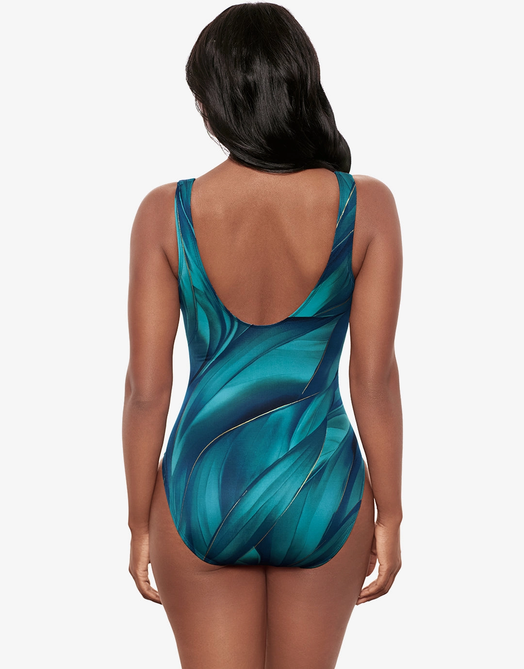 Maldiva Its A Wrap Swimsuit - Blue Multi