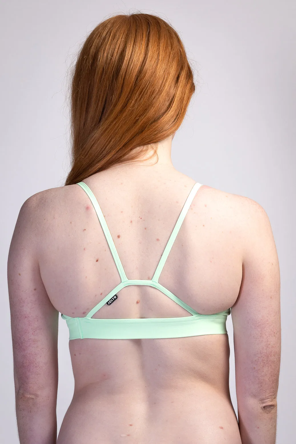 Mara Hybrid Bikini Top - Mint