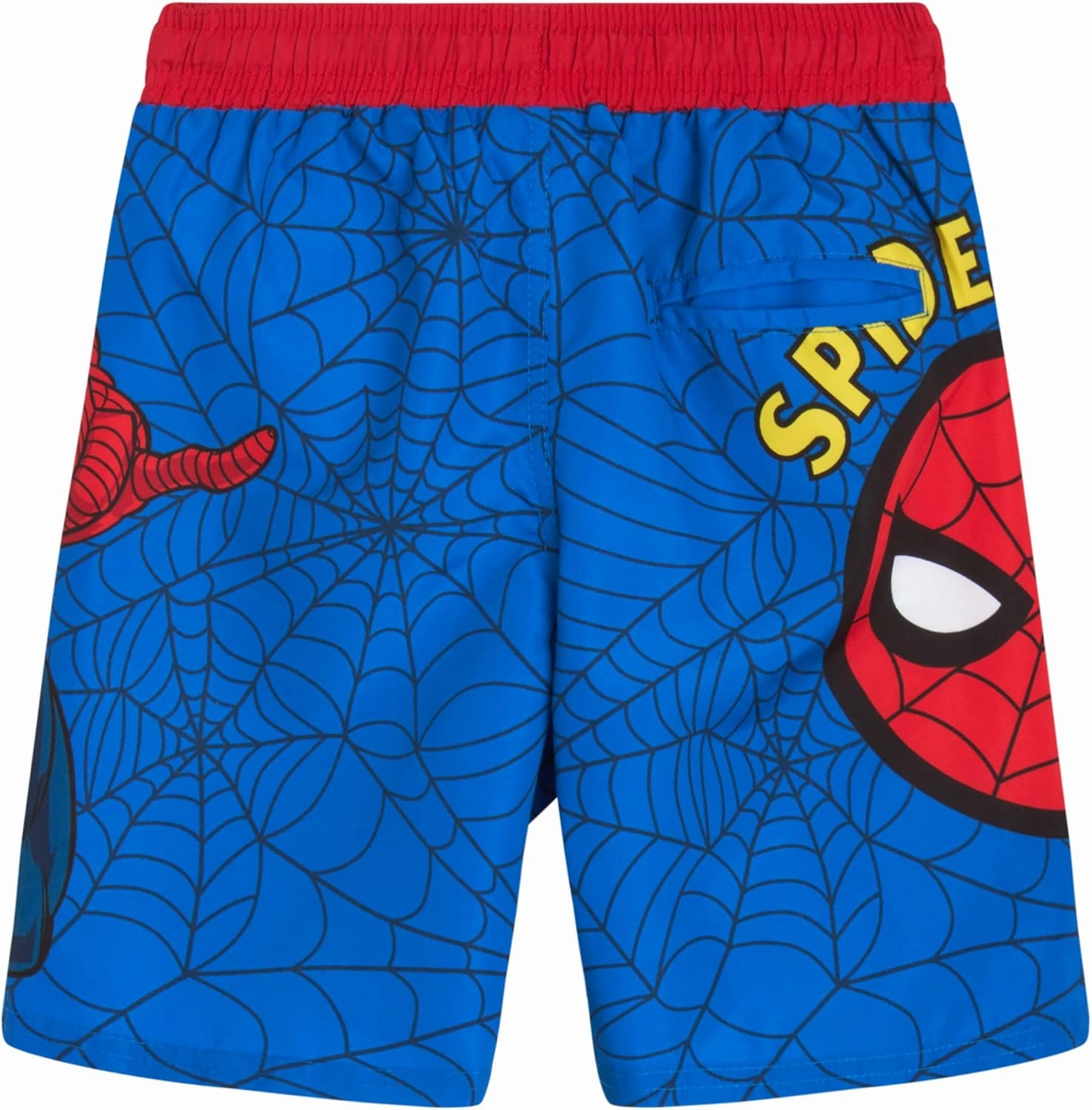 Marvel Boys Swim Trunks - Avengers Spiderman Captain America Spidey and Friends UPF 50  Quick Dry Boys Swim Shorts (2T-12)