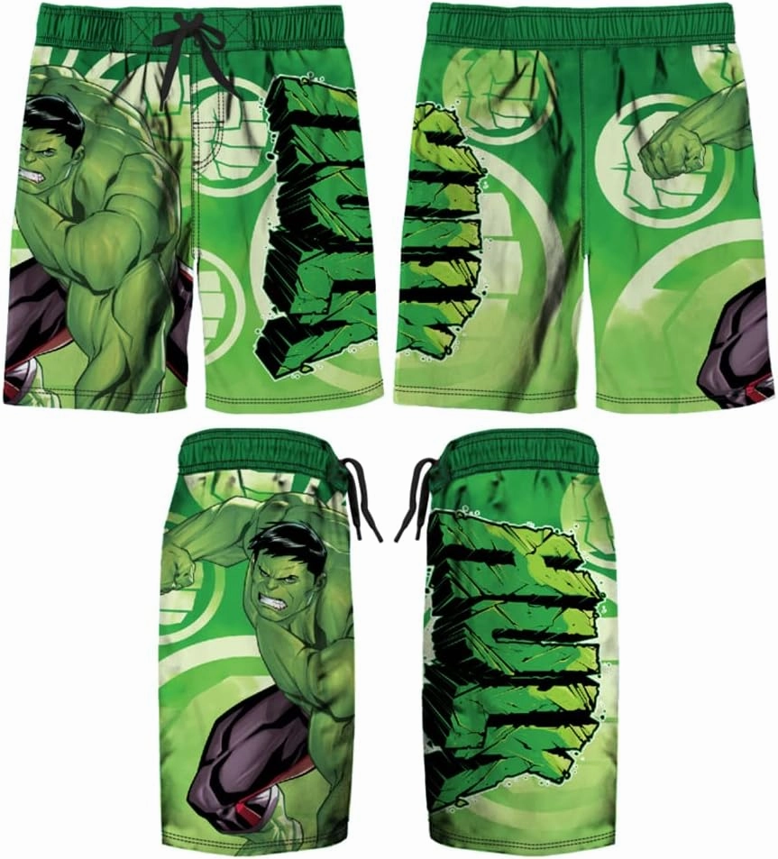 Marvel The Incredible Hulk Boys Swim Trunks