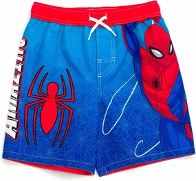 Marvel UPF 50  Swim Trunks Bathing Suit Toddler to Big Kid Sizes (2T - 18-20)