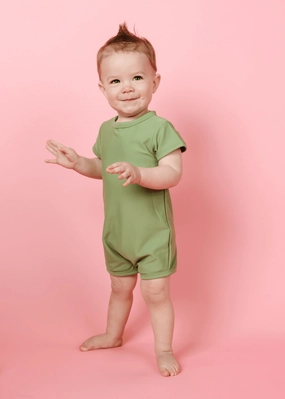Meadow Green | Baby Shorties Rashguard (Unisex)