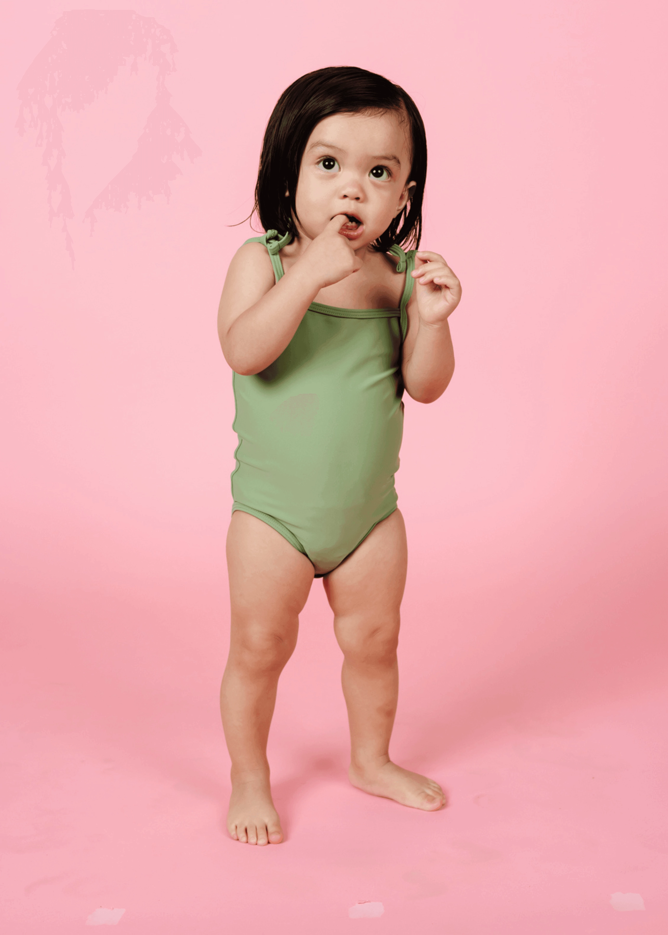 Meadow Green | Baby Simply One-Piece