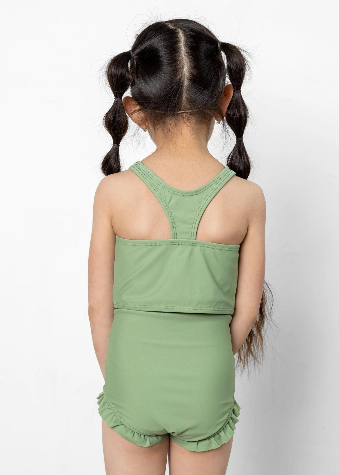 Meadow Green | Mini All Ruffled Up Bottoms