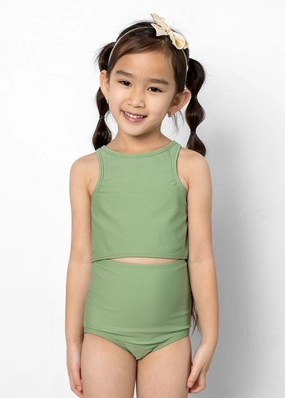 Meadow Green | Mini High-Waisted Bottoms